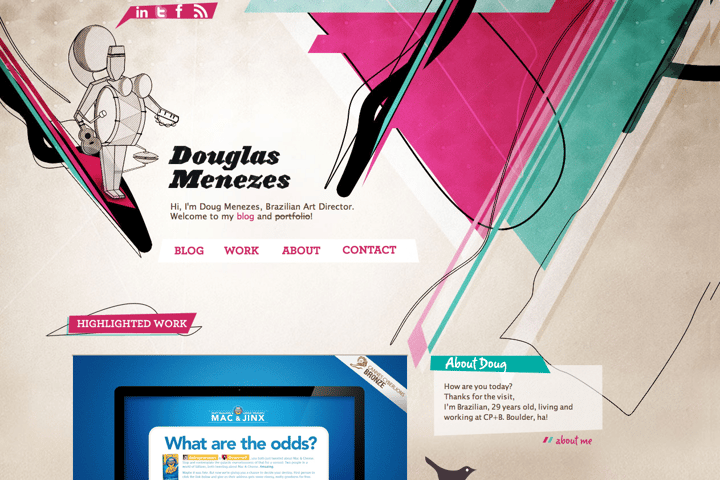 Douglas Menezes website preview